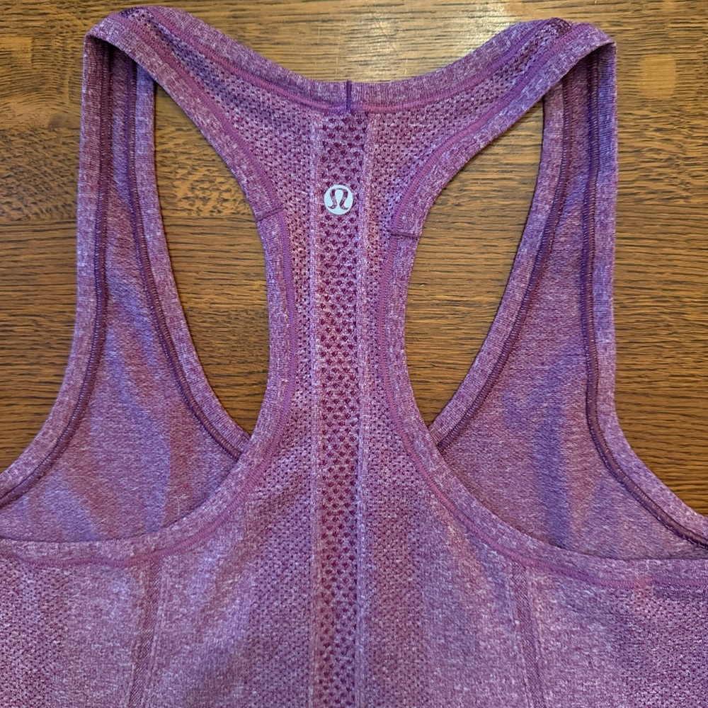 Purple Lululemon Swiftly Tech Racerback Tank - Picture 3 of 6